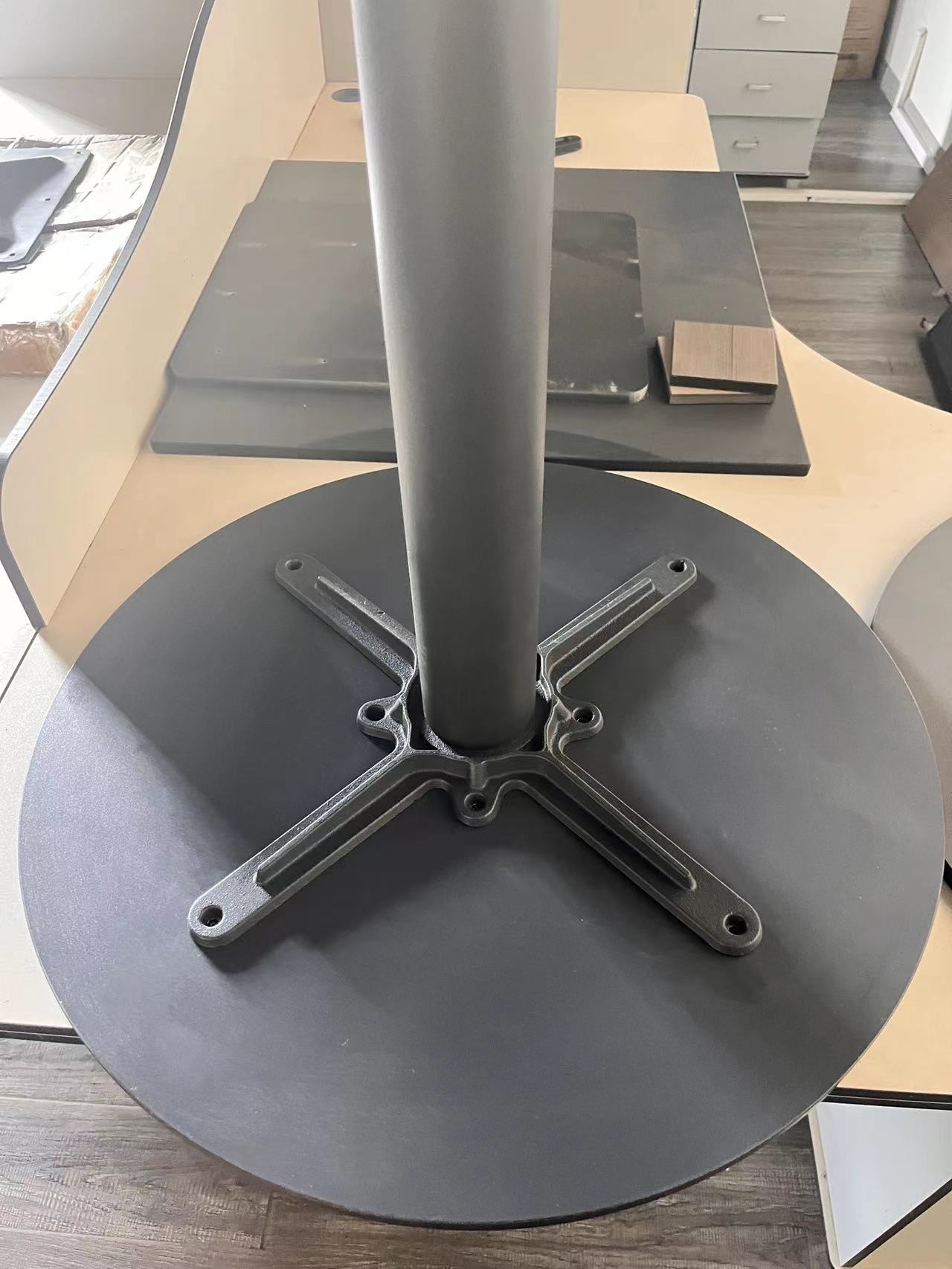 Slim Cross Cafe Table – Lifepursue