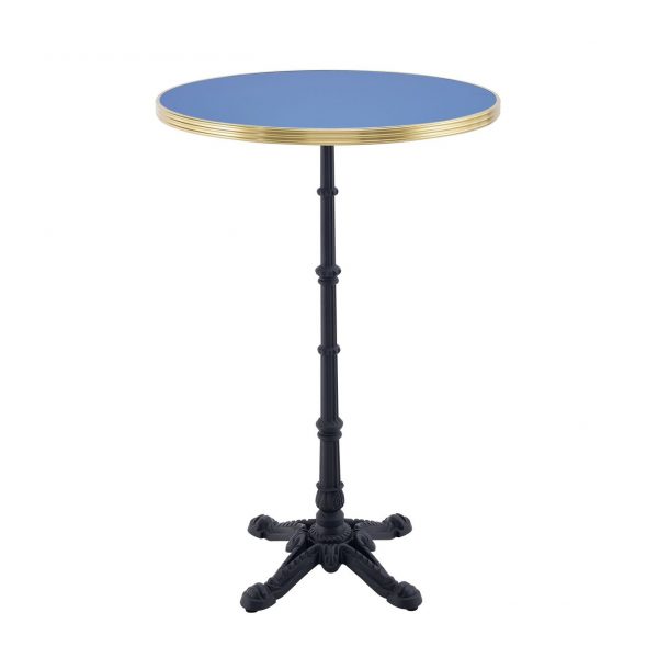 blue bistro table bar height