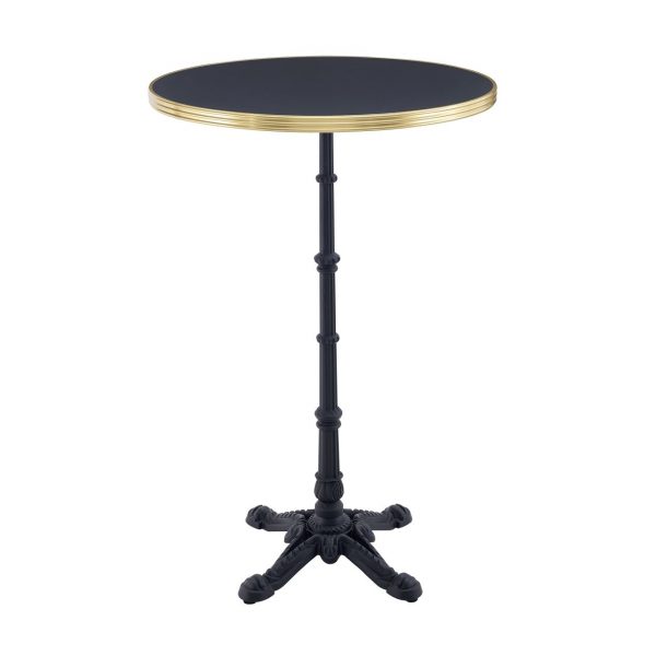 black gold outdoor table