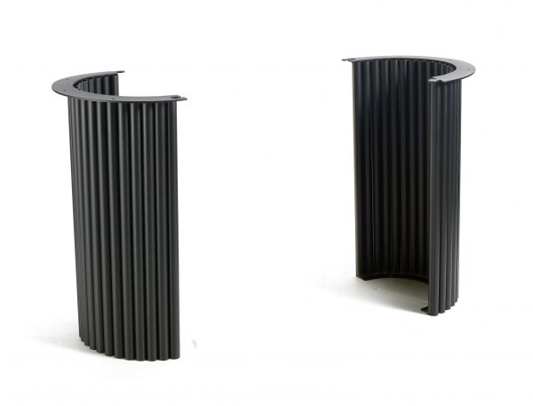 metal table base stretch for oval table