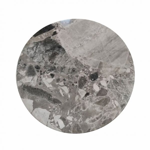 luxury marble table top natural stone oreo color